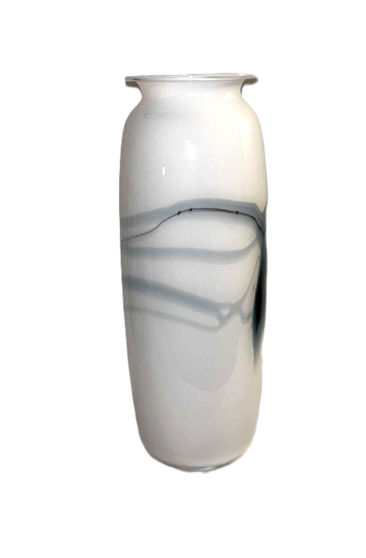 Holmegaard Atlantis opal vase, designet af Michael Bang i 1980