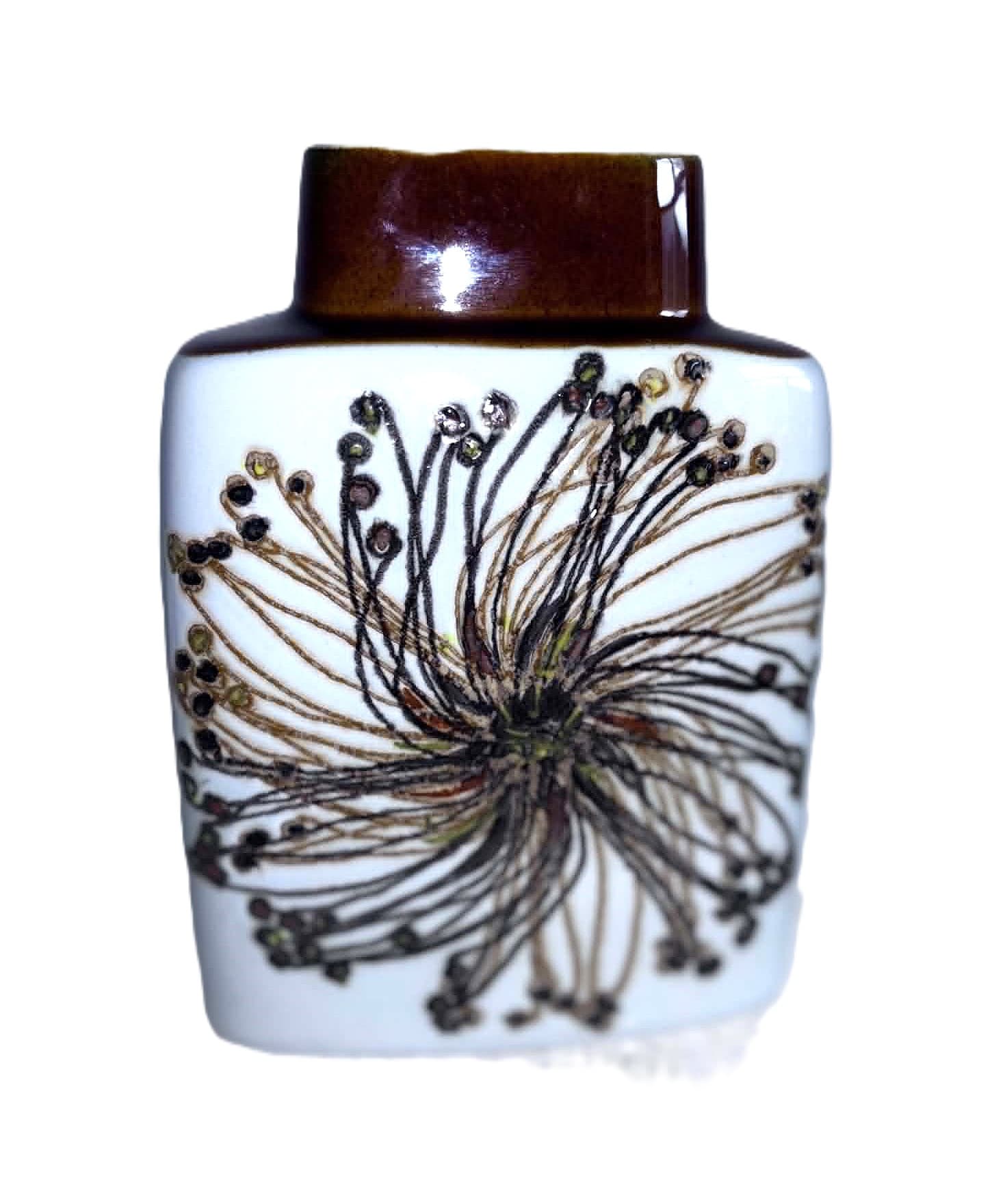 Dansk Porcelæn Baca Fayence Vase af Dane Ellen Malmer for Royal Copenhagen, 1960'erne