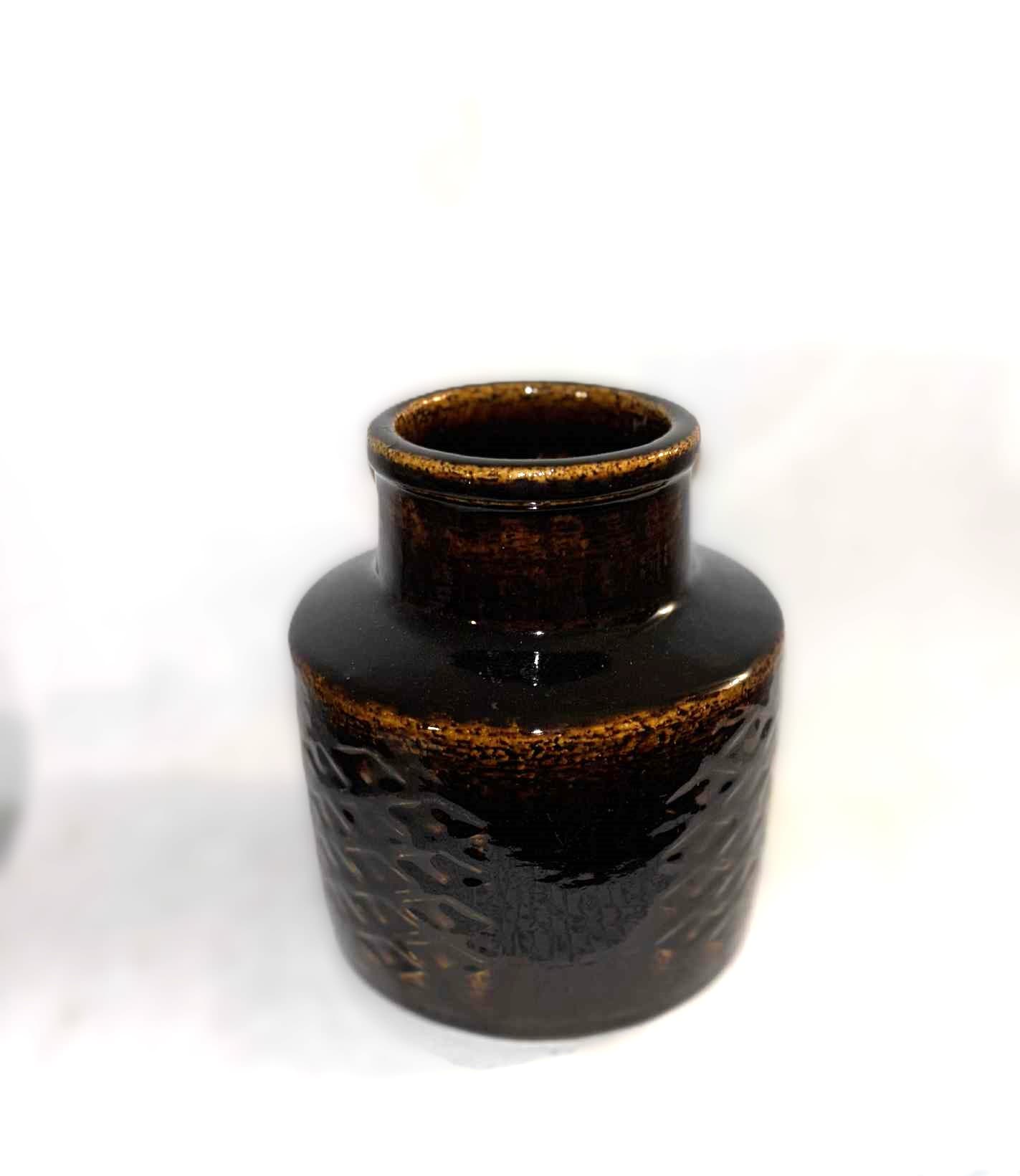 Stor Palshus Chamotte Vase – Design af Per Linnemann Schmidt, 1960