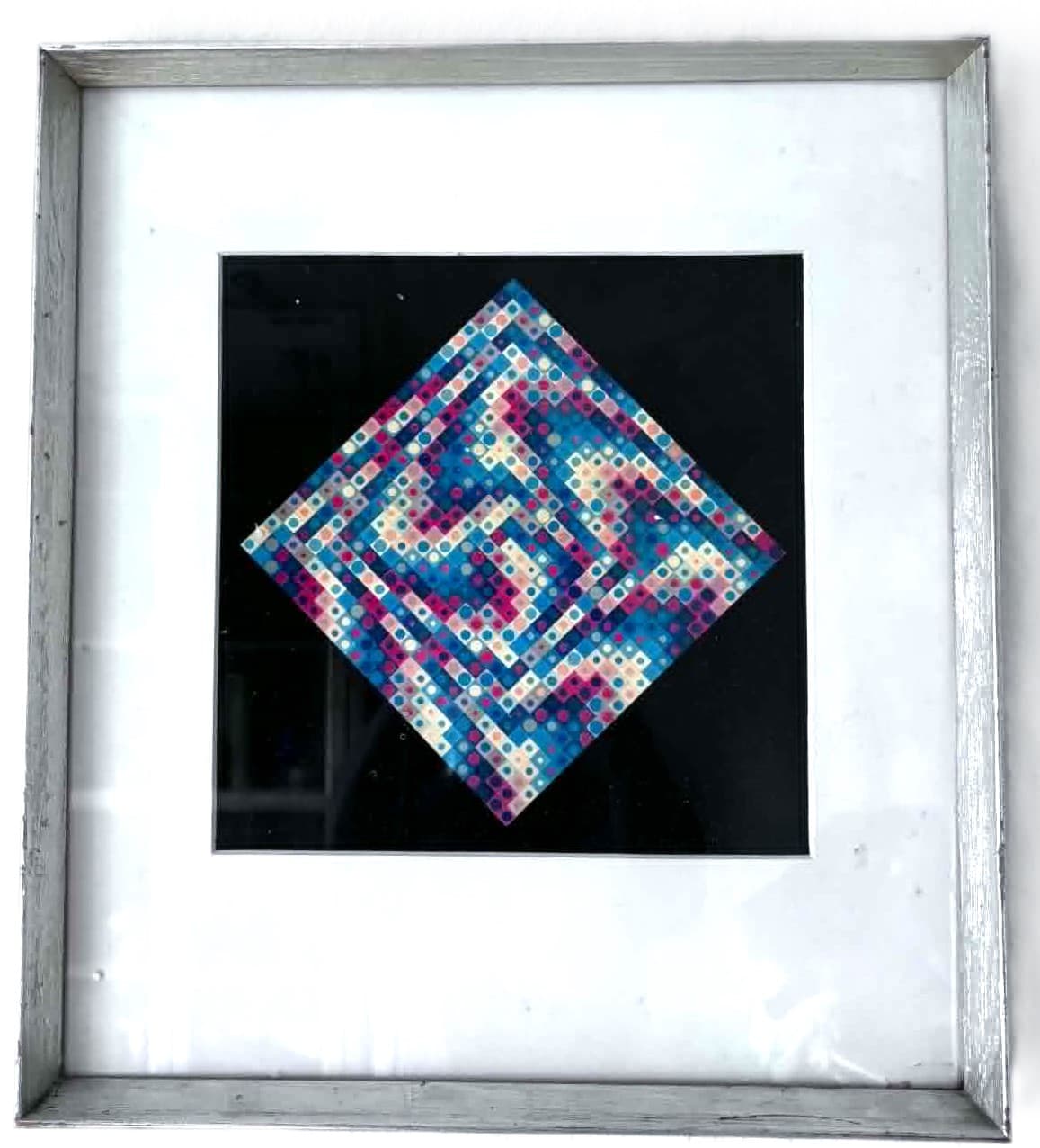 VICTOR VASARELY - Majus, offsettryk af den fransk-ungarsk kunstner Victor Vasarely (1960-1997)