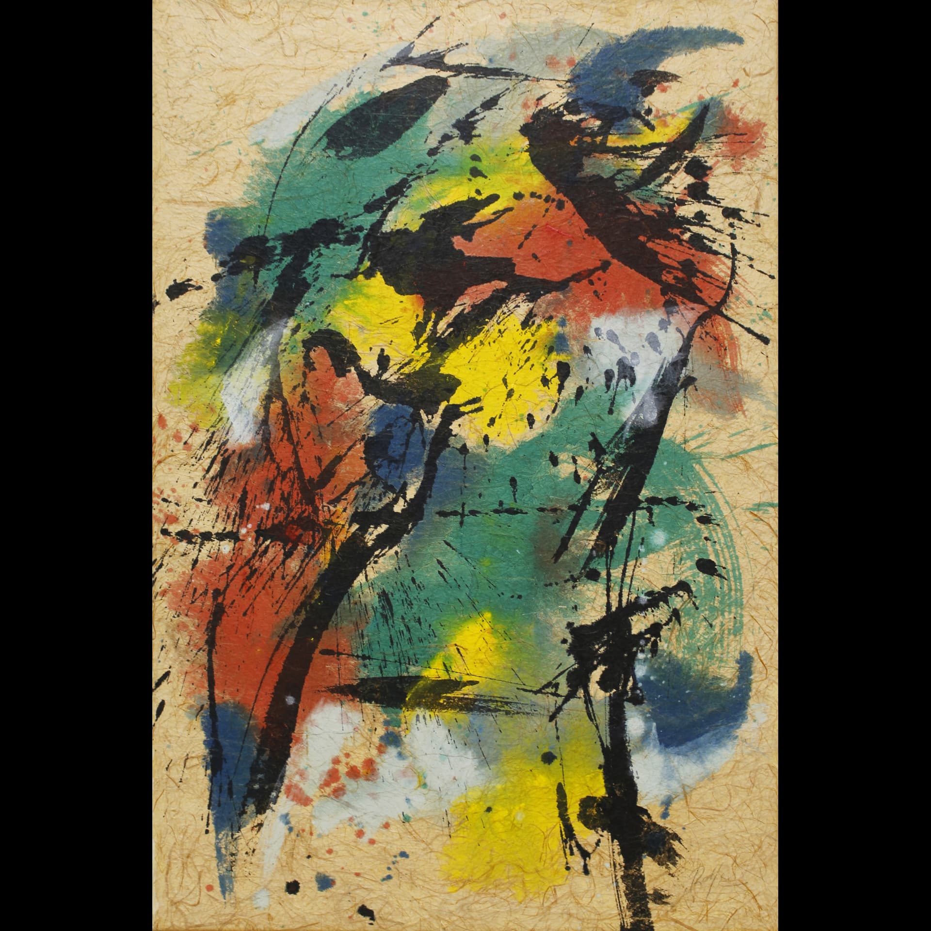 Robert Jacobsen. Komposition, 1970