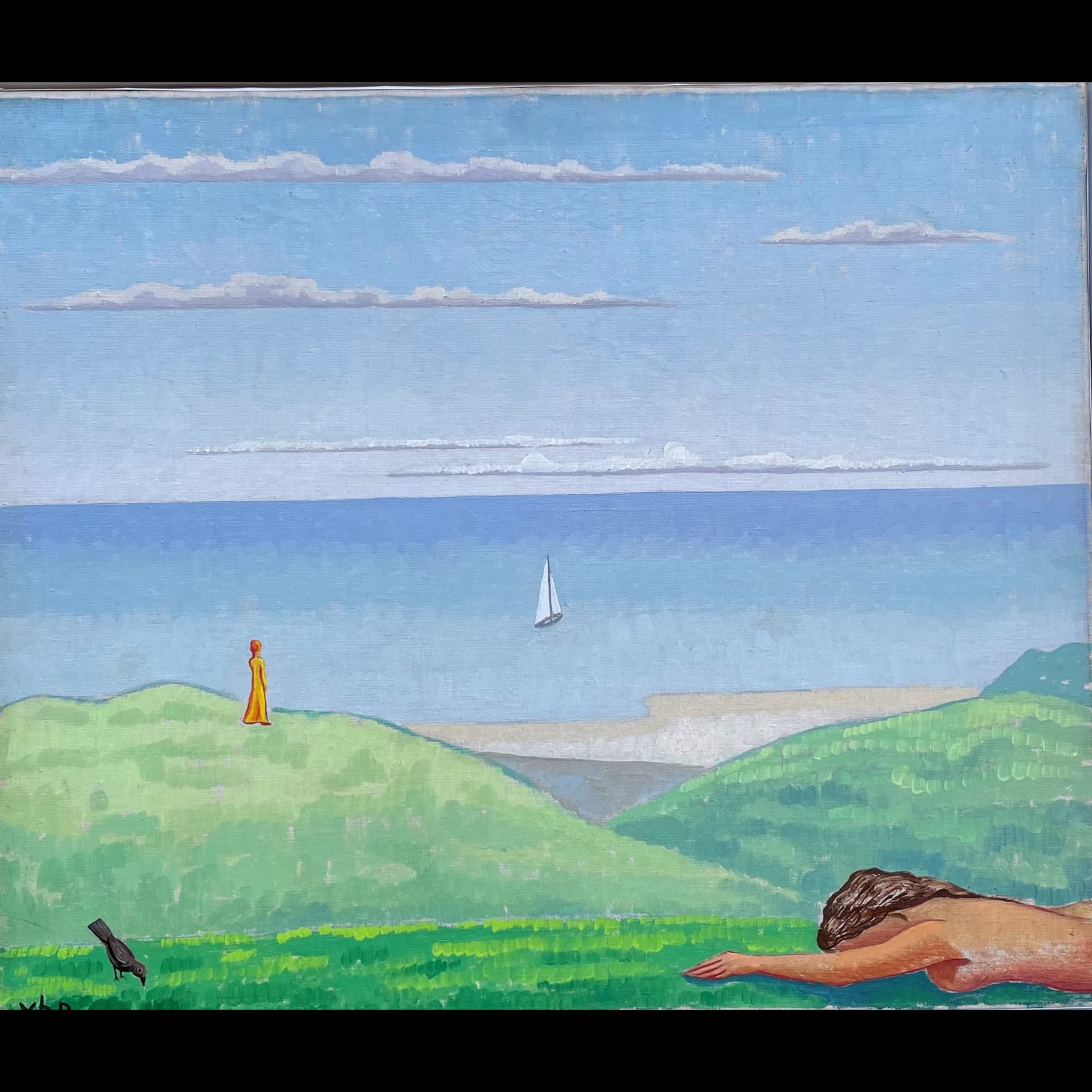 Vilhelm Bjerke Petersen. “Surreel landskab”