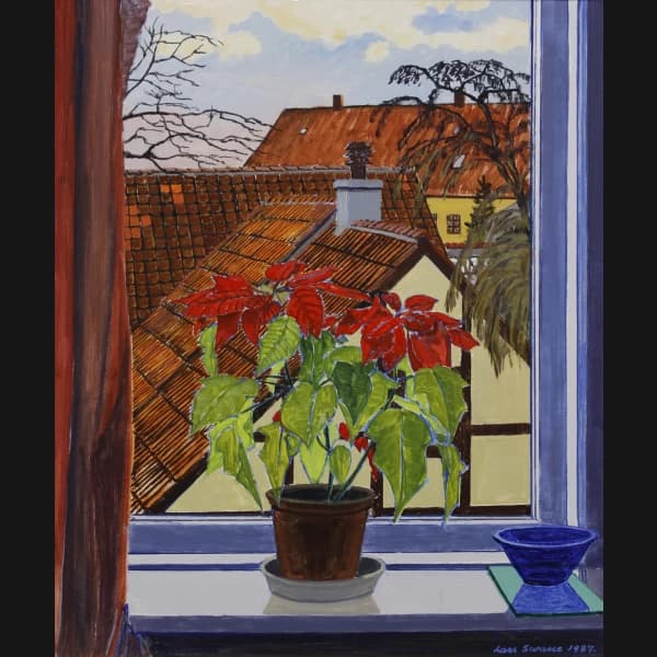 Lars Swane. Udsigt fra vinduskarm, 1987