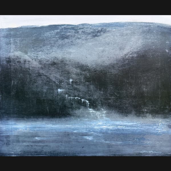 Albert Bertelsen. Blå aften, Norge 1982