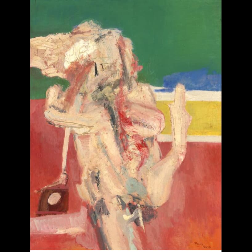Wilhelm Freddie. “Siddende model”, 1962-1963