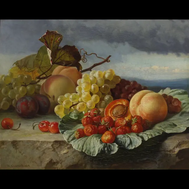 Theude Grønland. “Frugt”, 1869