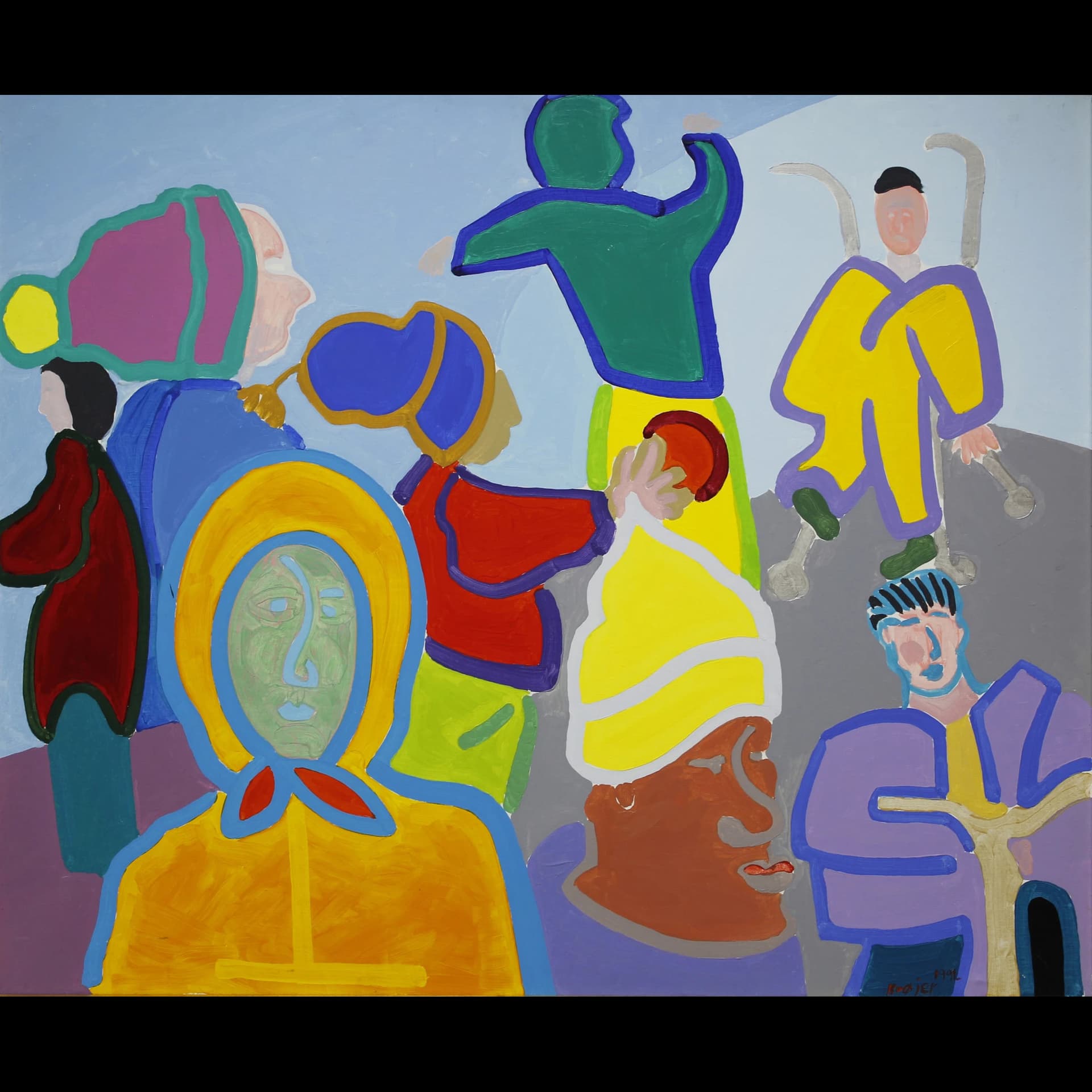 Tom Krøjer. “Engleland”, 1991