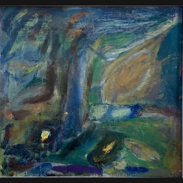 Erik Hoppe “Motiv fra søndermarken” 1935