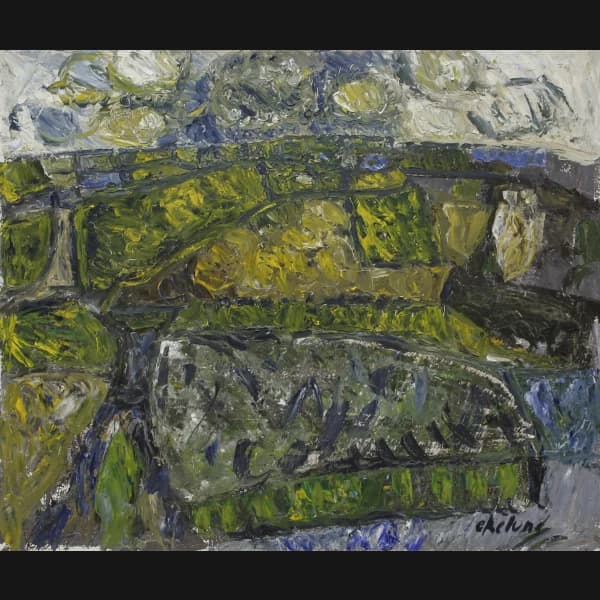 Poul Ekelund. “Landskab”, Thy 1961