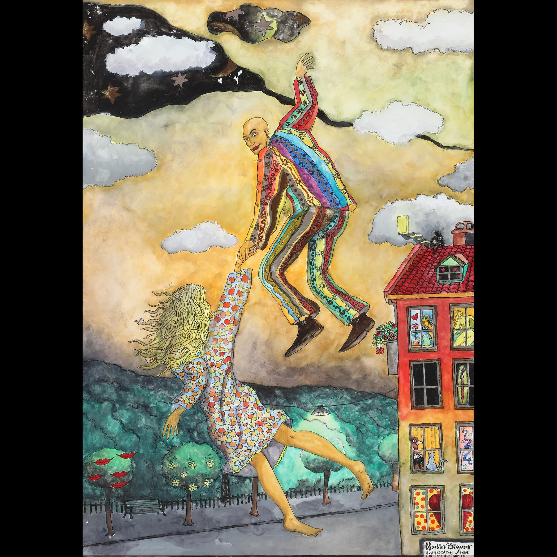 Martin Bigum “Komposition” 1987