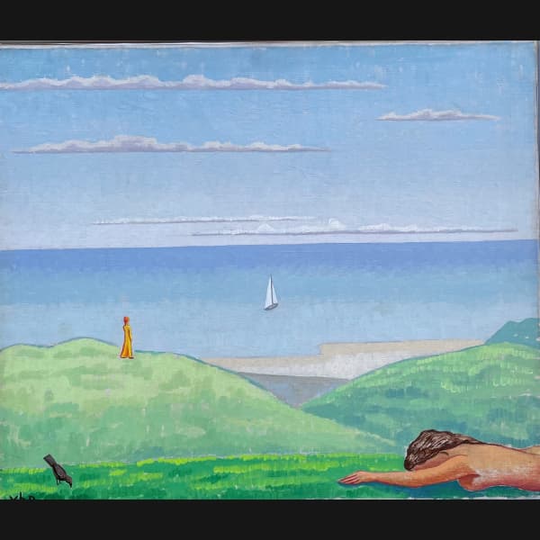 Vilhelm Bjerke Petersen. “Surreel landskab”