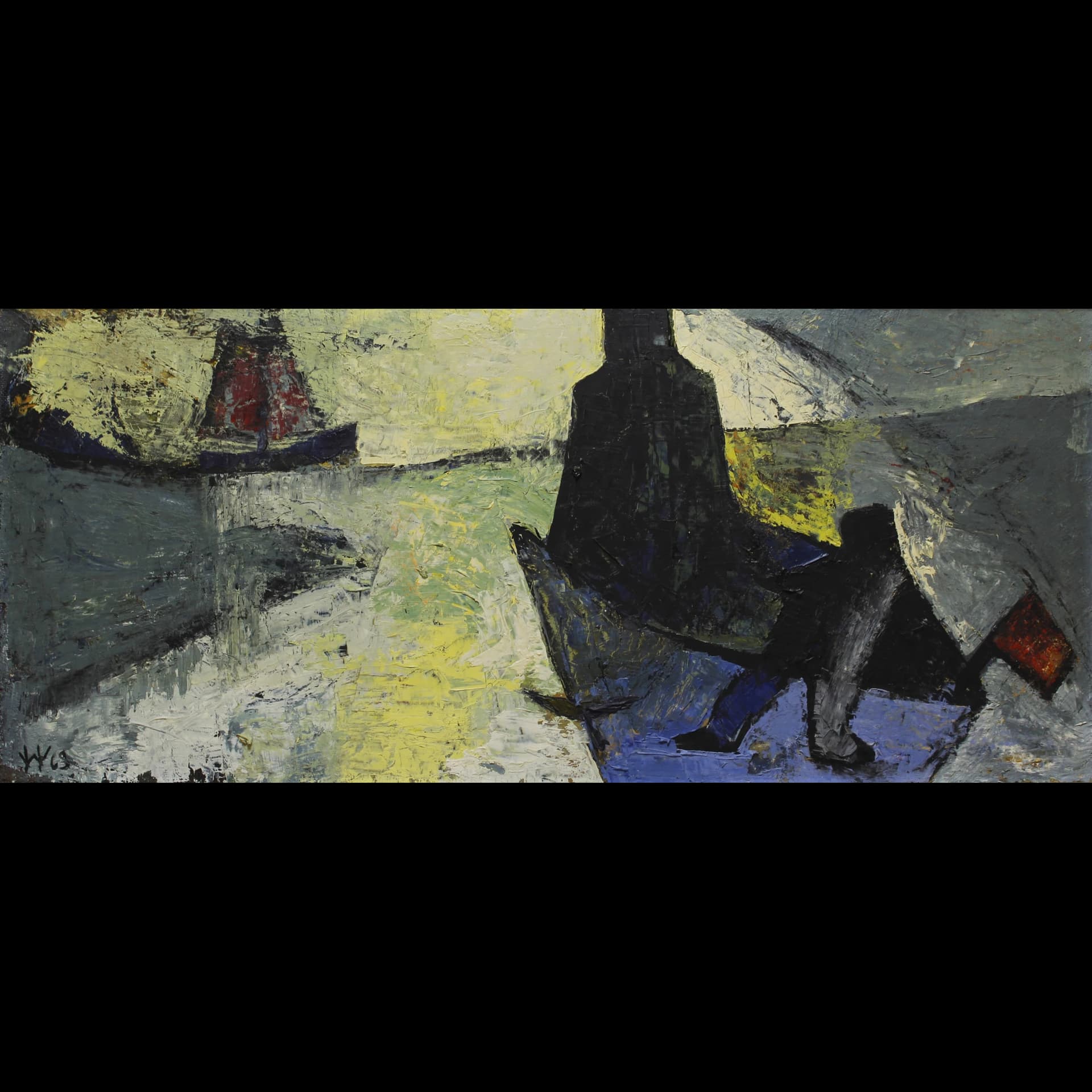 William Hansen. Komposition, 1969
