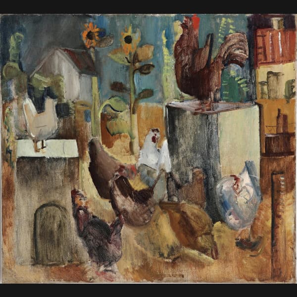 Ebba Carstensen “Hønsebillede” 1926