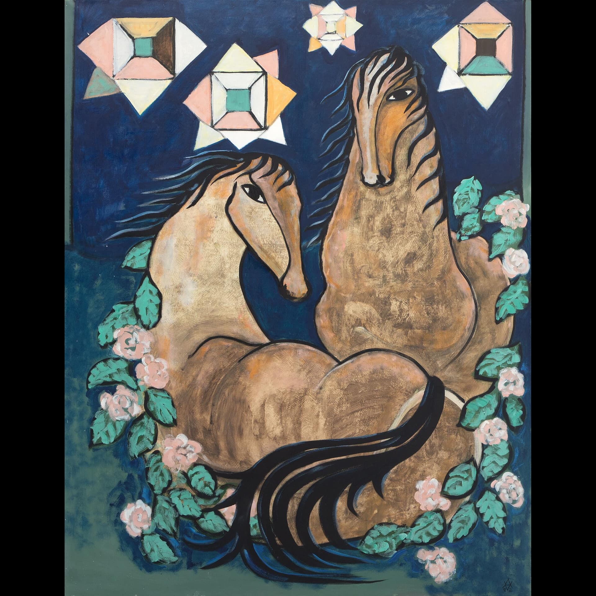 Vibeke Alfelt “Diamantnatten” 1982