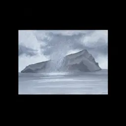 Svend Åge Madsen “Regnbyge Skuø, Færøerne”
