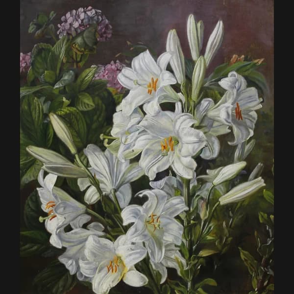 Sophus Petersen. Liljebuket, 1894