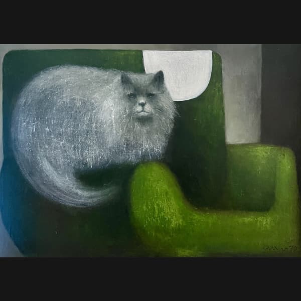 Albert Bertelsen “Blå perser” 1972