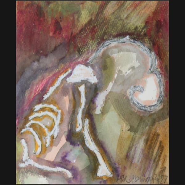 Lise Malinovsky. “Komposition”, 1987