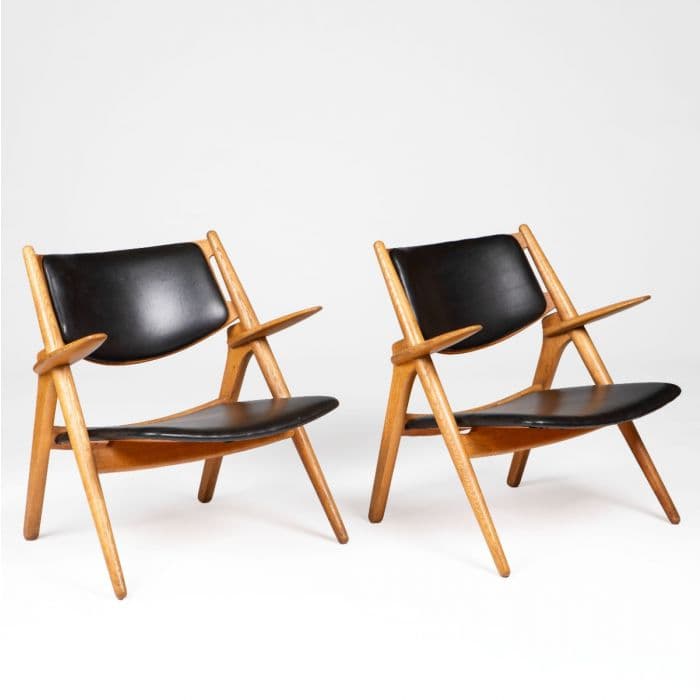 Hans J. Wegner - Par CH28 Savbukkestole