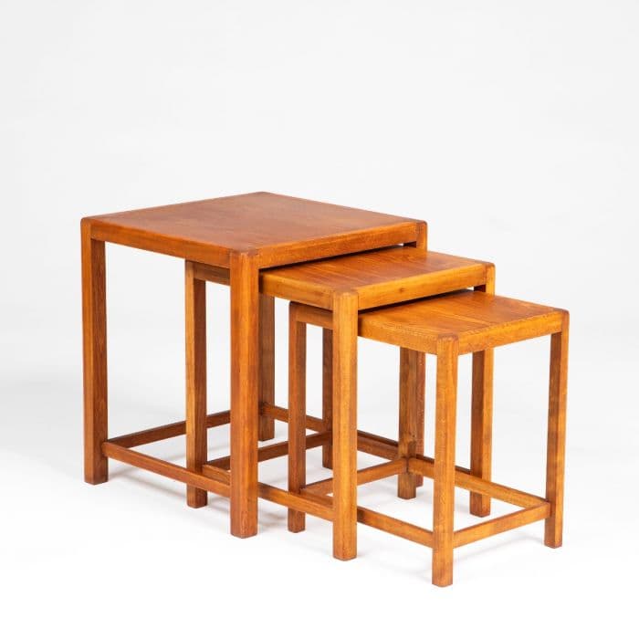 Fritz Hansen – sæt på tre indskudsborde, 1944