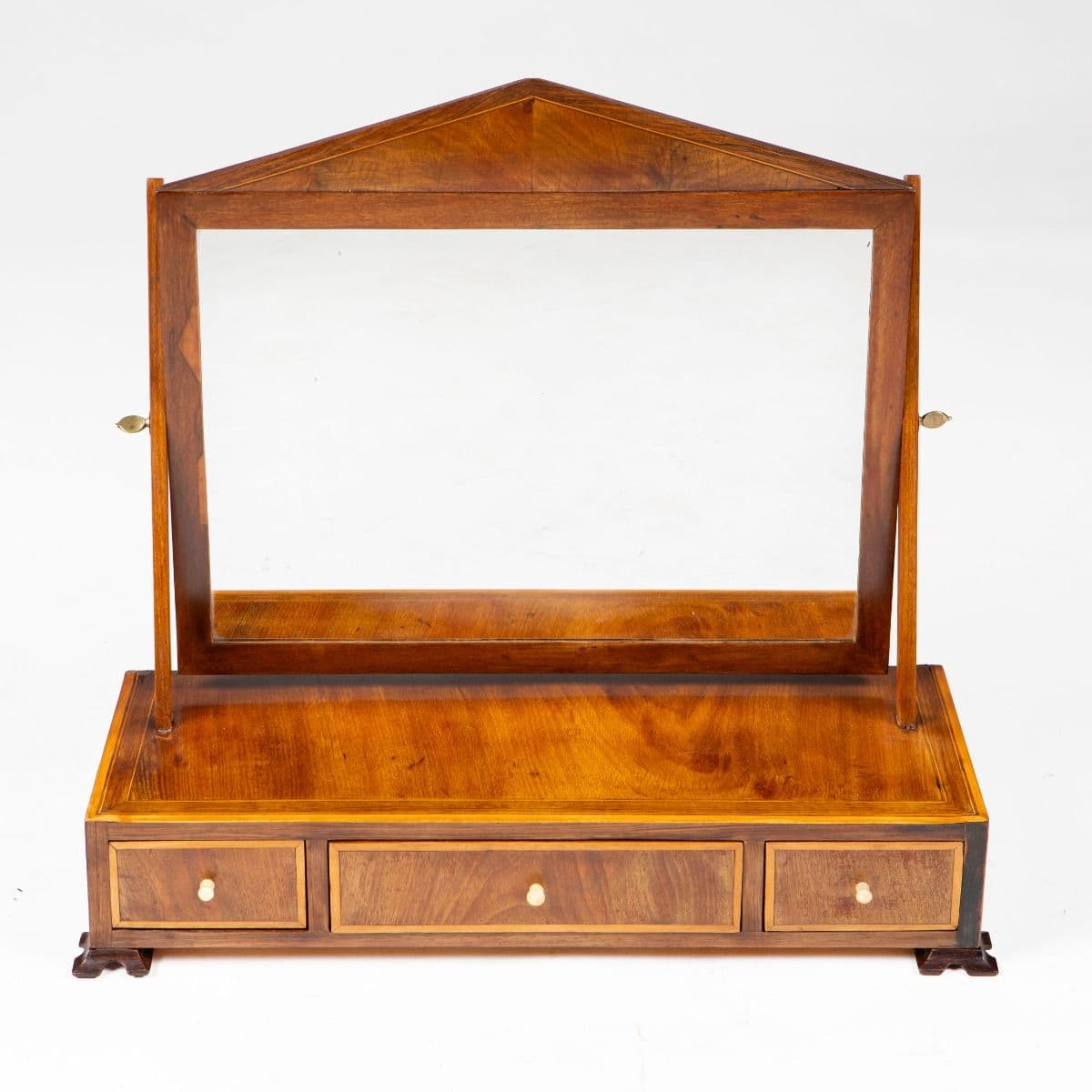 Dansk empire-bordspejlmøbel i cubamahogni, København ca. 1810