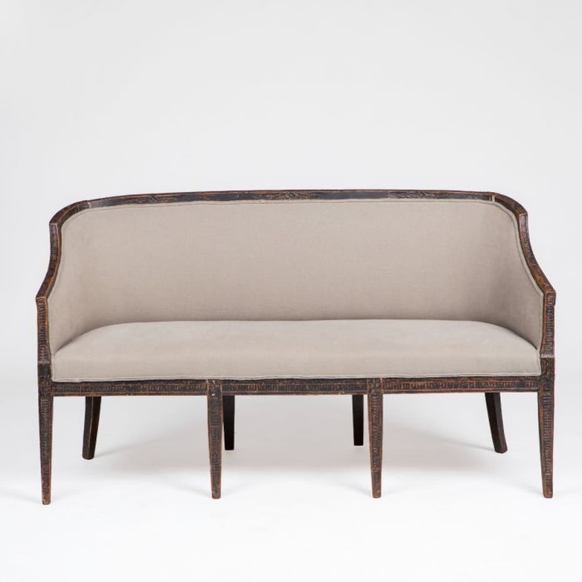 Gustaviansk settee, Sverige ca. 1780–90