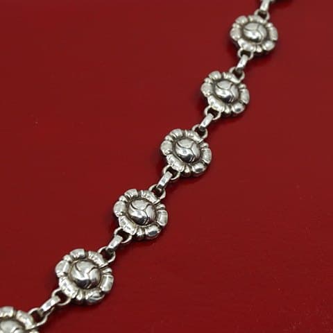 Georg Jensen; Armbånd af sterling sølv, nr. 45