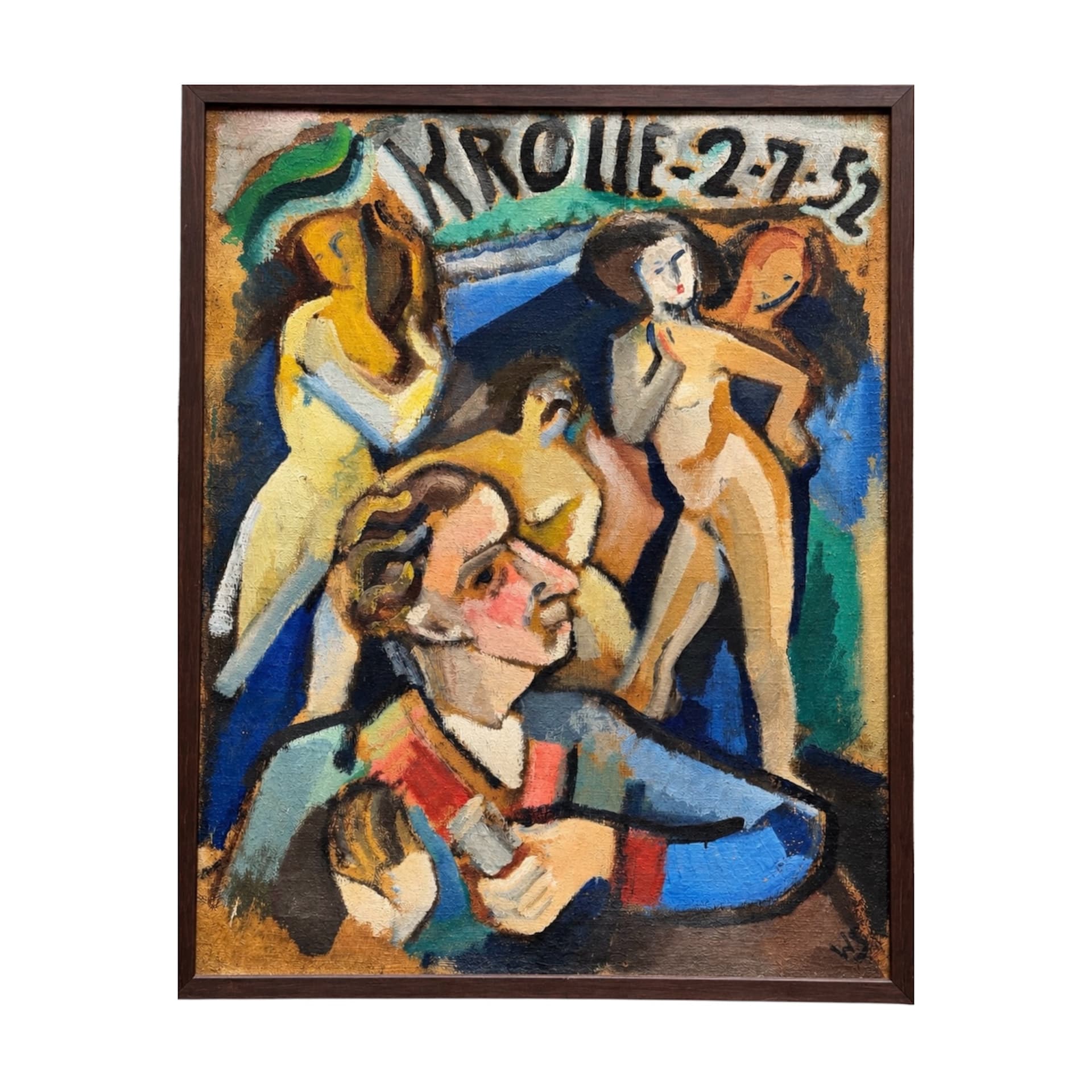 Wilhelm Scharff. "Krølle, revydirektør Povl Sabroe". 1952