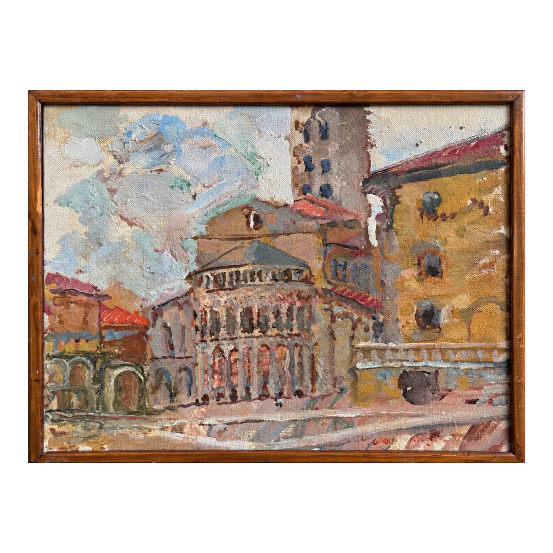 J. P. Groth-Jensen. "Piazza grande Arezzo". 1974